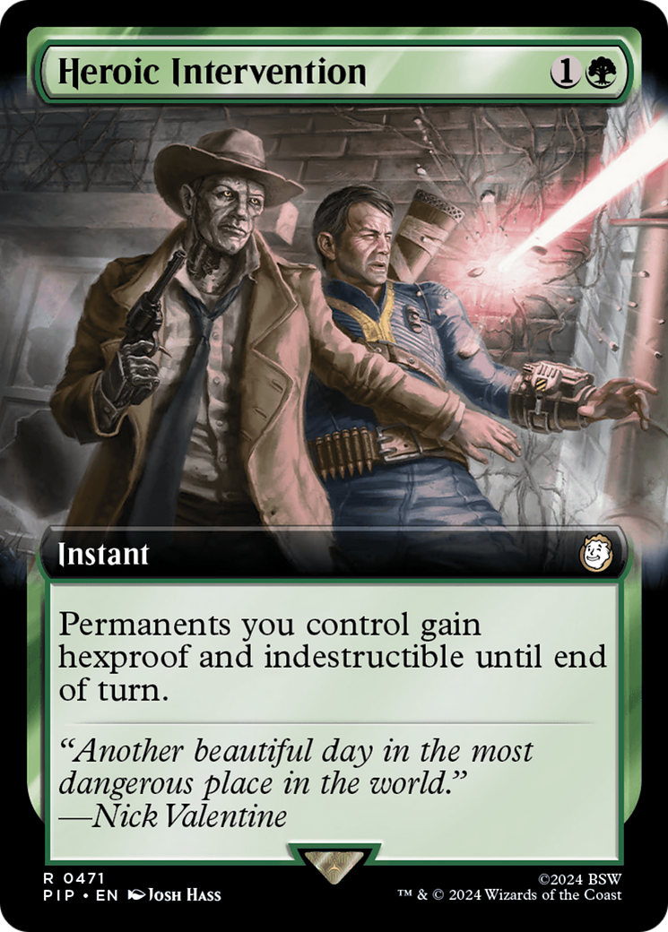 Heroic Intervention (Extended Art) [Fallout] - The Mythic Store | 24h Order Processing