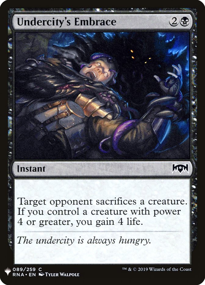 Undercity's Embrace [Mystery Booster] - The Mythic Store | 24h Order Processing
