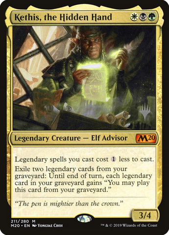 Kethis, the Hidden Hand (Promo Pack) [Core Set 2020 Promos] - The Mythic Store | 24h Order Processing