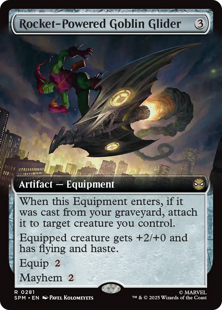 Rocket-Powered Goblin Glider (Extended Art) [Marvel's Spider-Man] - The Mythic Store | 24h Order Processing