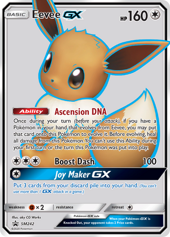 Eevee GX (SM242) [Sun & Moon: Black Star Promos] - The Mythic Store | 24h Order Processing