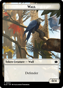 Wall // Intrepid Rabbit Double-Sided Token [Bloomburrow Tokens] - The Mythic Store | 24h Order Processing