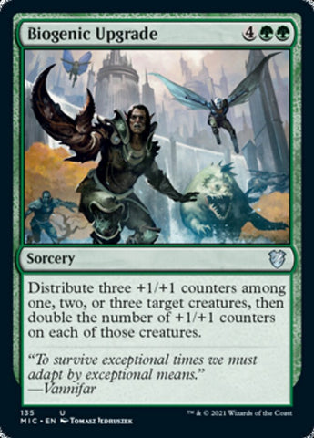 Biogenic Upgrade [Innistrad: Midnight Hunt Commander] - The Mythic Store | 24h Order Processing