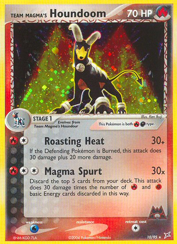 Team Magma's Houndoom (10/95) [EX: Team Magma vs Team Aqua] - The Mythic Store | 24h Order Processing