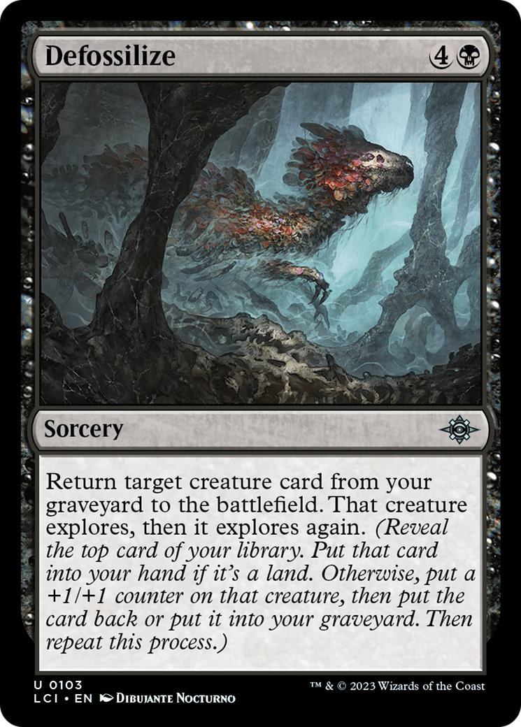 Defossilize [The Lost Caverns of Ixalan] - The Mythic Store | 24h Order Processing