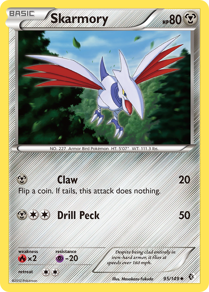 Skarmory (95/149) [Black & White: Boundaries Crossed] - The Mythic Store | 24h Order Processing