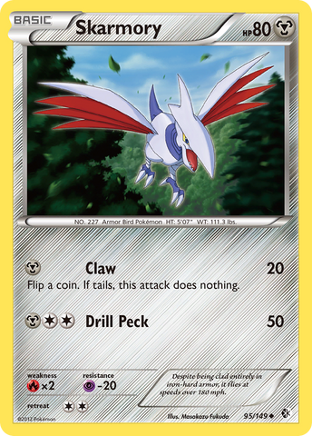 Skarmory (95/149) [Black & White: Boundaries Crossed] - The Mythic Store | 24h Order Processing