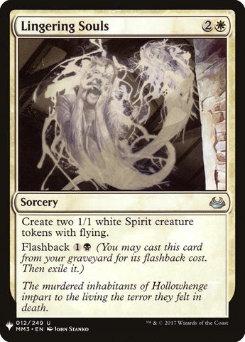 Lingering Souls [Mystery Booster] - The Mythic Store | 24h Order Processing