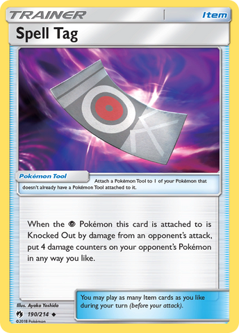 Spell Tag (190/214) [Sun & Moon: Lost Thunder] - The Mythic Store | 24h Order Processing