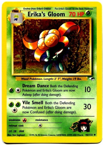 Erika's Gloom (46/132) [Gym Heroes Unlimited] - The Mythic Store | 24h Order Processing