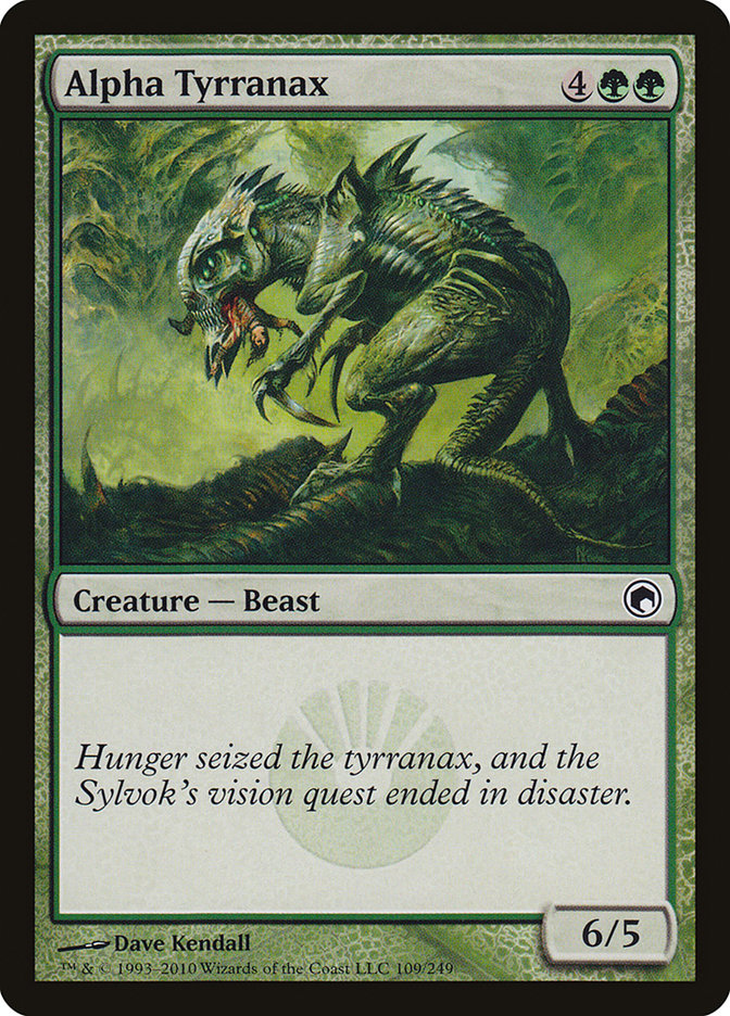 Alpha Tyrranax [Scars of Mirrodin] - The Mythic Store | 24h Order Processing