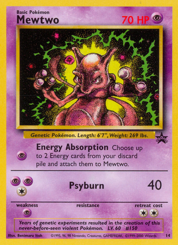 Mewtwo (14) [Wizards of the Coast: Black Star Promos] - The Mythic Store | 24h Order Processing
