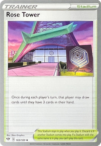 Rose Tower (169/189) (The Shape of Mew - Andre Chiasson) [World Championships 2022] - The Mythic Store | 24h Order Processing