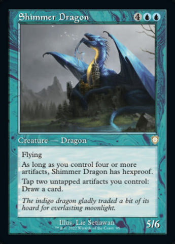 Shimmer Dragon (Retro) [The Brothers' War Commander] - The Mythic Store | 24h Order Processing