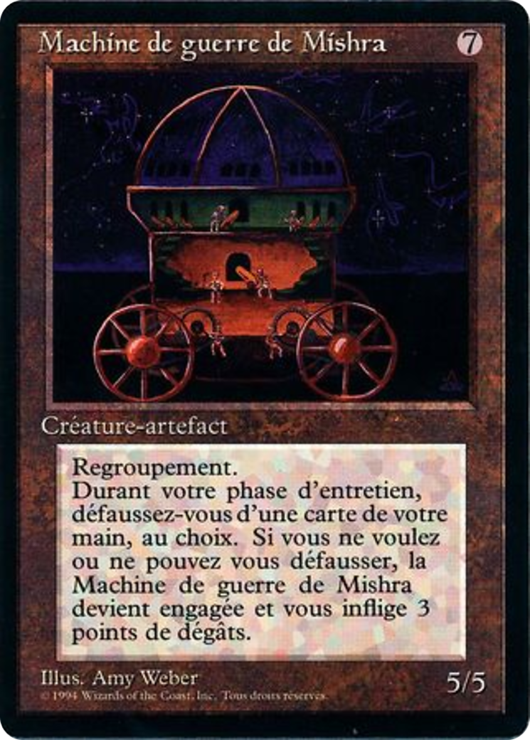Mishra's War Machine [Foreign Black Border] - The Mythic Store | 24h Order Processing