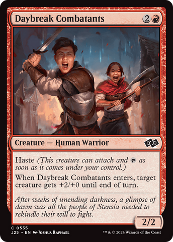 Daybreak Combatants [Foundations Jumpstart] - The Mythic Store | 24h Order Processing