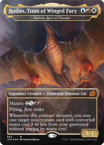 Vadrok, Apex of Thunder - Rodan, Titan of Winged Fury (Godzilla Series) [Ikoria: Lair of Behemoths] - The Mythic Store | 24h Order Processing