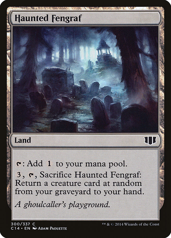 Haunted Fengraf [Commander 2014] - The Mythic Store | 24h Order Processing