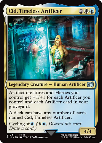 Cid, Timeless Artificer (0411) [FINAL FANTASY] - The Mythic Store | 24h Order Processing