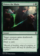 Poison the Blade [Commander Legends: Battle for Baldur's Gate] - The Mythic Store | 24h Order Processing