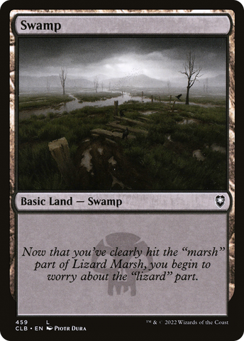 Swamp (459) [Commander Legends: Battle for Baldur's Gate] - The Mythic Store | 24h Order Processing