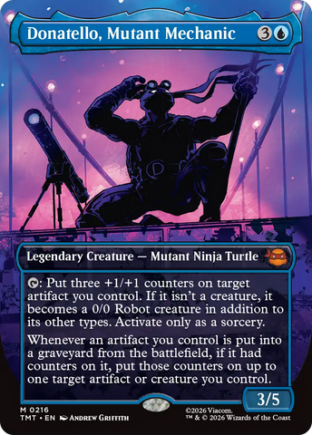 Donatello, Mutant Mechanic (Borderless) [Teenage Mutant Ninja Turtles] - The Mythic Store | 24h Order Processing