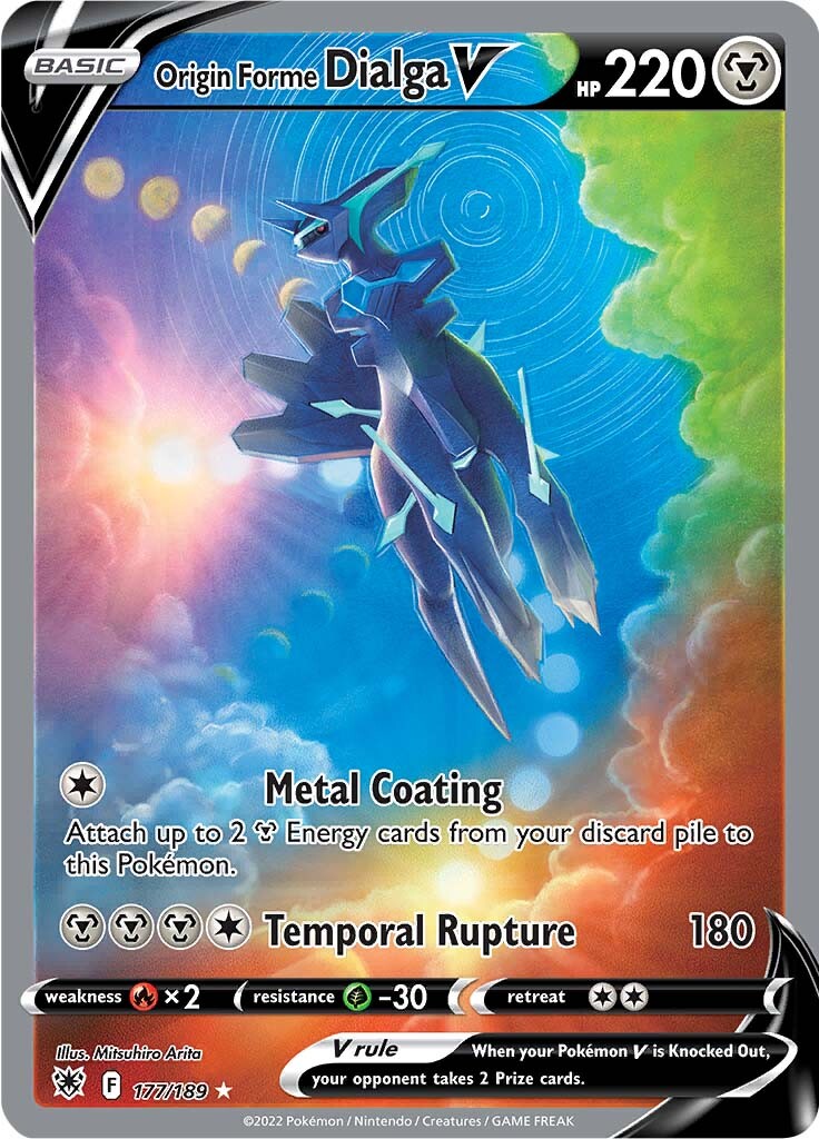 Origin Forme Dialga V (177/189) [Sword & Shield: Astral Radiance] - The Mythic Store | 24h Order Processing