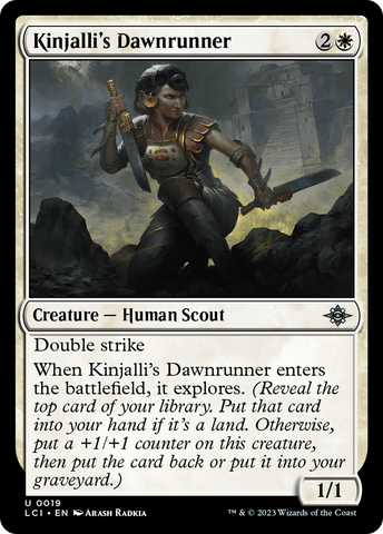 Kinjalli's Dawnrunner [The Lost Caverns of Ixalan] - The Mythic Store | 24h Order Processing