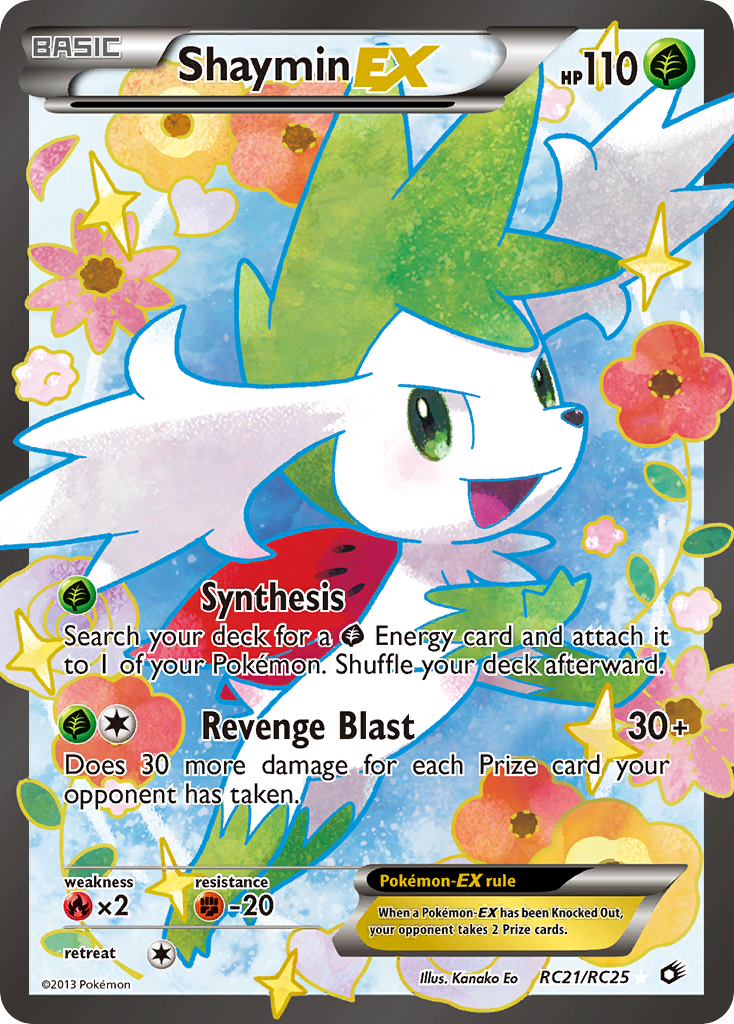 Shaymin EX (RC21/RC25) [Black & White: Legendary Treasures] - The Mythic Store | 24h Order Processing