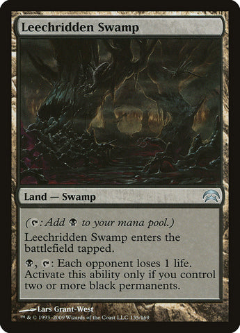 Leechridden Swamp [Planechase] - The Mythic Store | 24h Order Processing