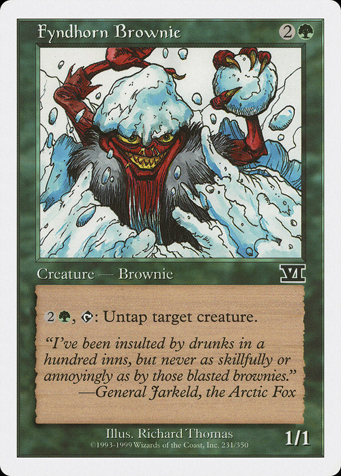 Fyndhorn Brownie [Classic Sixth Edition] - The Mythic Store | 24h Order Processing