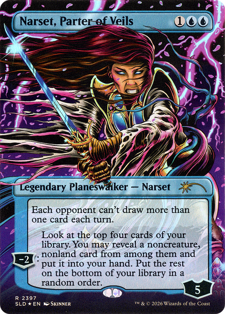 Narset, Parter of Veils (2397) [Secret Lair Drop Series] - The Mythic Store | 24h Order Processing