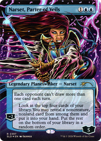 Narset, Parter of Veils (2397) [Secret Lair Drop Series] - The Mythic Store | 24h Order Processing