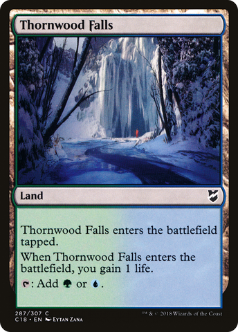 Thornwood Falls [Commander 2018] - The Mythic Store | 24h Order Processing