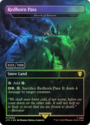 Redhorn Pass - Mouth of Ronom (Serialized) [The Lord of the Rings: Tales of Middle-Earth Commander] - The Mythic Store | 24h Order Processing