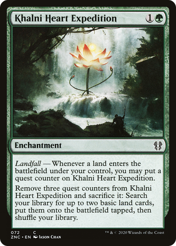 Khalni Heart Expedition [Zendikar Rising Commander] - The Mythic Store | 24h Order Processing