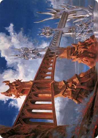 Silverbluff Bridge Art Card [Modern Horizons 2 Art Series] - The Mythic Store | 24h Order Processing