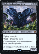 Maha, Its Feathers Night [Bloomburrow Prerelease Promos] - The Mythic Store | 24h Order Processing