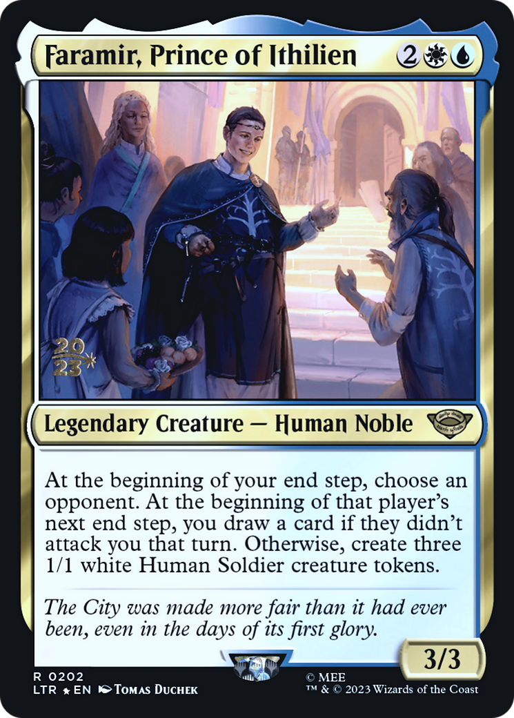 Faramir, Prince of Ithilien [The Lord of the Rings: Tales of Middle-Earth Prerelease Promos] - The Mythic Store | 24h Order Processing