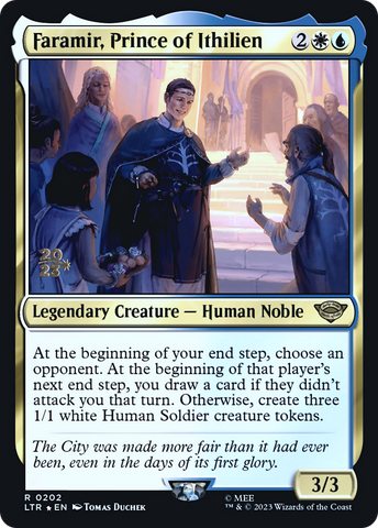 Faramir, Prince of Ithilien [The Lord of the Rings: Tales of Middle-Earth Prerelease Promos] - The Mythic Store | 24h Order Processing