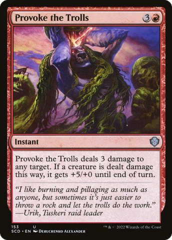 Provoke the Trolls [Starter Commander Decks] - The Mythic Store | 24h Order Processing