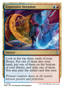 Expressive Iteration (White Border) [Mystery Booster 2] - The Mythic Store | 24h Order Processing
