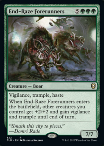 End-Raze Forerunners [Commander Legends: Battle for Baldur's Gate] - The Mythic Store | 24h Order Processing