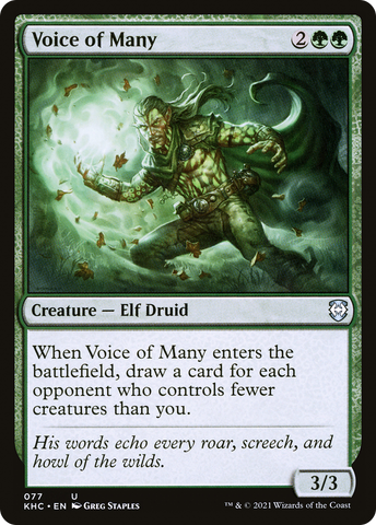 Voice of Many [Kaldheim Commander] - The Mythic Store | 24h Order Processing