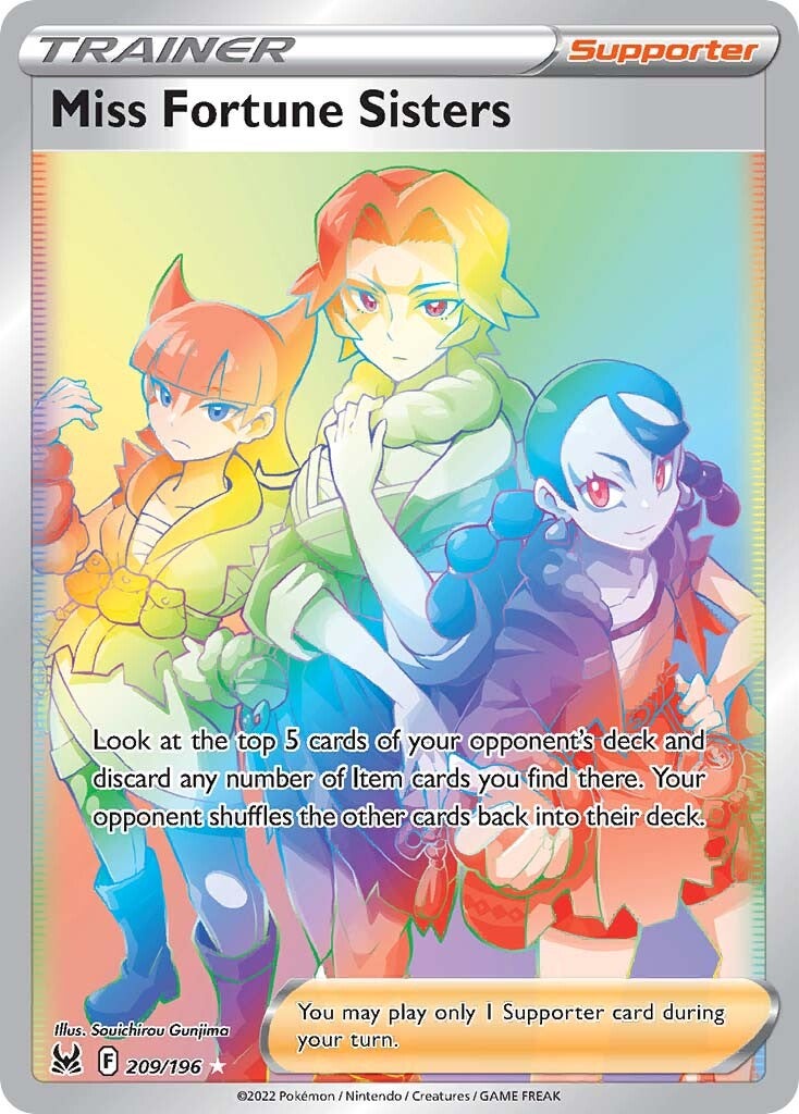 Miss Fortune Sisters (209/196) [Sword & Shield: Lost Origin] - The Mythic Store | 24h Order Processing