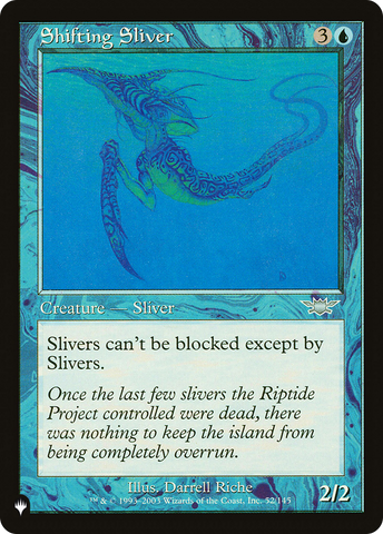 Shifting Sliver [The List] - The Mythic Store | 24h Order Processing