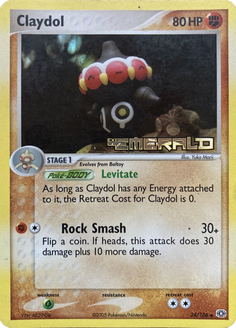Claydol (24/106) (Stamped) [EX: Emerald] - The Mythic Store | 24h Order Processing