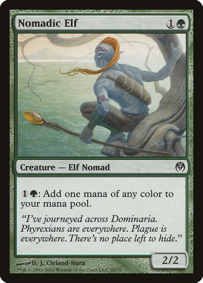 Nomadic Elf [Duel Decks: Phyrexia vs. the Coalition] - The Mythic Store | 24h Order Processing