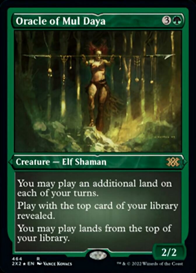 Oracle of Mul Daya (Foil Etched) [Double Masters 2022] - The Mythic Store | 24h Order Processing