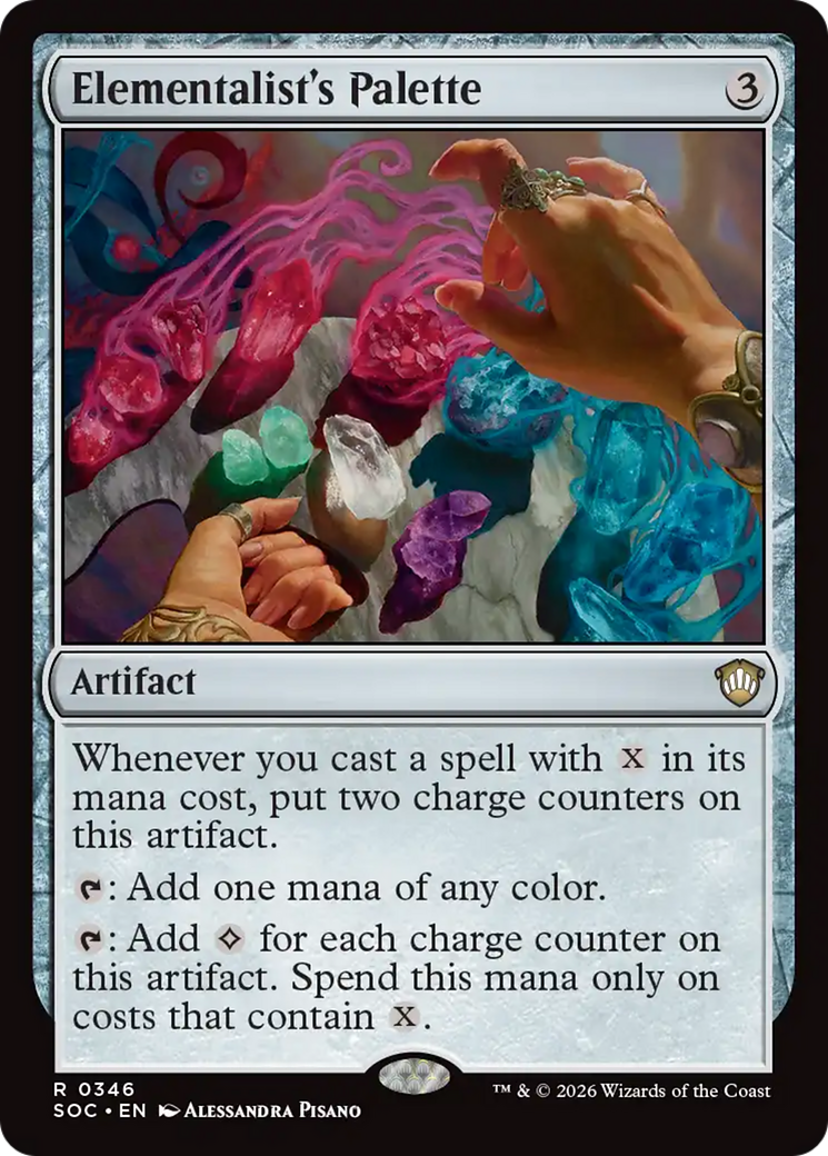 Elementalist's Palette [Secrets of Strixhaven Commander] - The Mythic Store | 24h Order Processing
